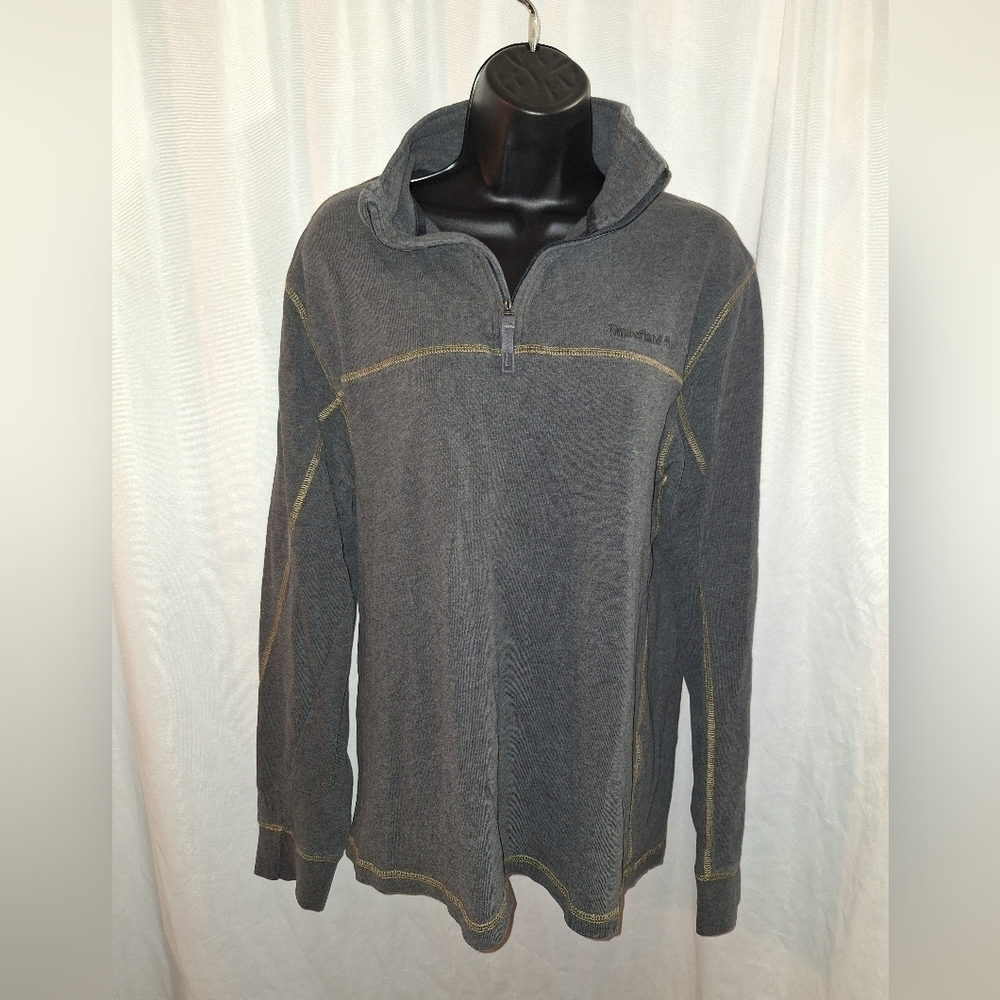 Timberland Gray Sweatshirt with  Logo